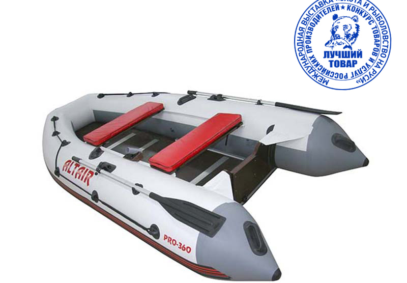 Надувная лодка ПВХ ALTAIR PRO-360 Airdeck 80мм