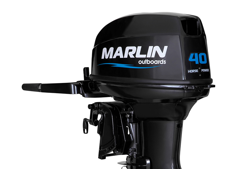 Мотор лодочный 2-х ткт Marlin MP 40 AMHS