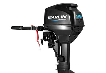 Мотор лодочный 2-х ткт Marlin MP 9,8 AMHS