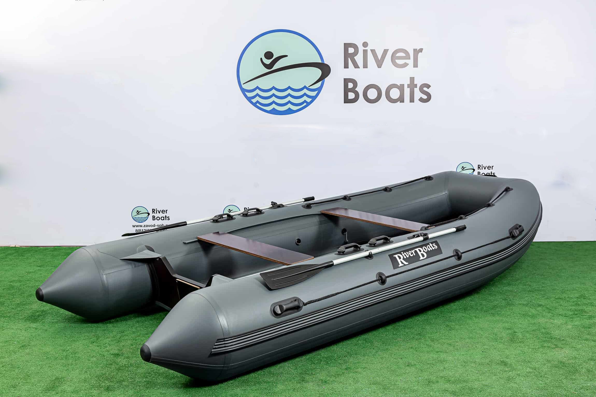 Лодка ПВХ RiverBoats RB — 450 (Киль)