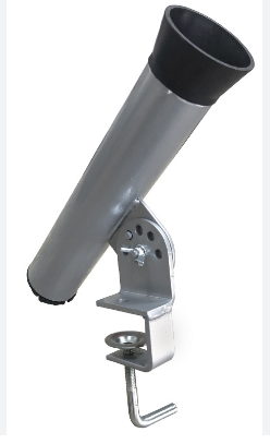 Держатель спининга со струбциной (металл)