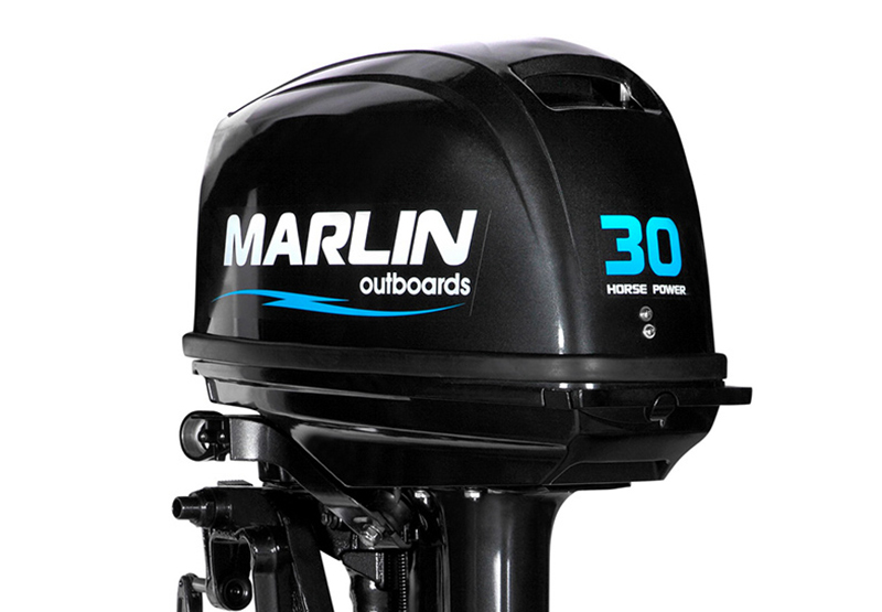 Мотор лодочный 2-х ткт Marlin MP 30 AWRS