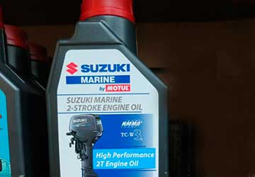 Motul 2T SUZUKI Marine High Perfomance Engine Oil TC-W3  1л