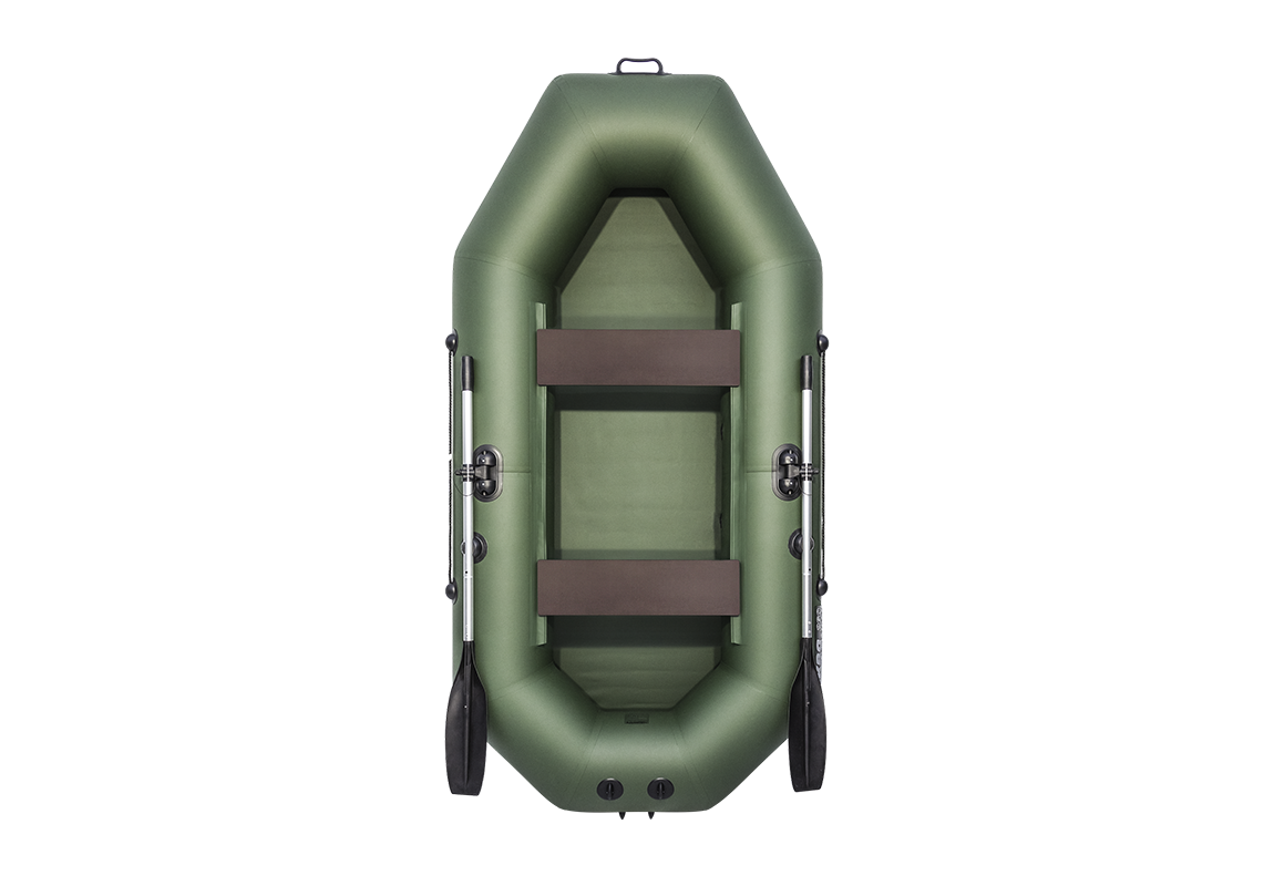 АКВА-МАСТЕР 260 зеленый гребная пвх лодка